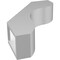 Ekena Millwork 3-in. W x 10-in. D x 14-in. H Stanfield Architectural Grade PVC Knee Brace BRCP03X10X14STA - alternate 2